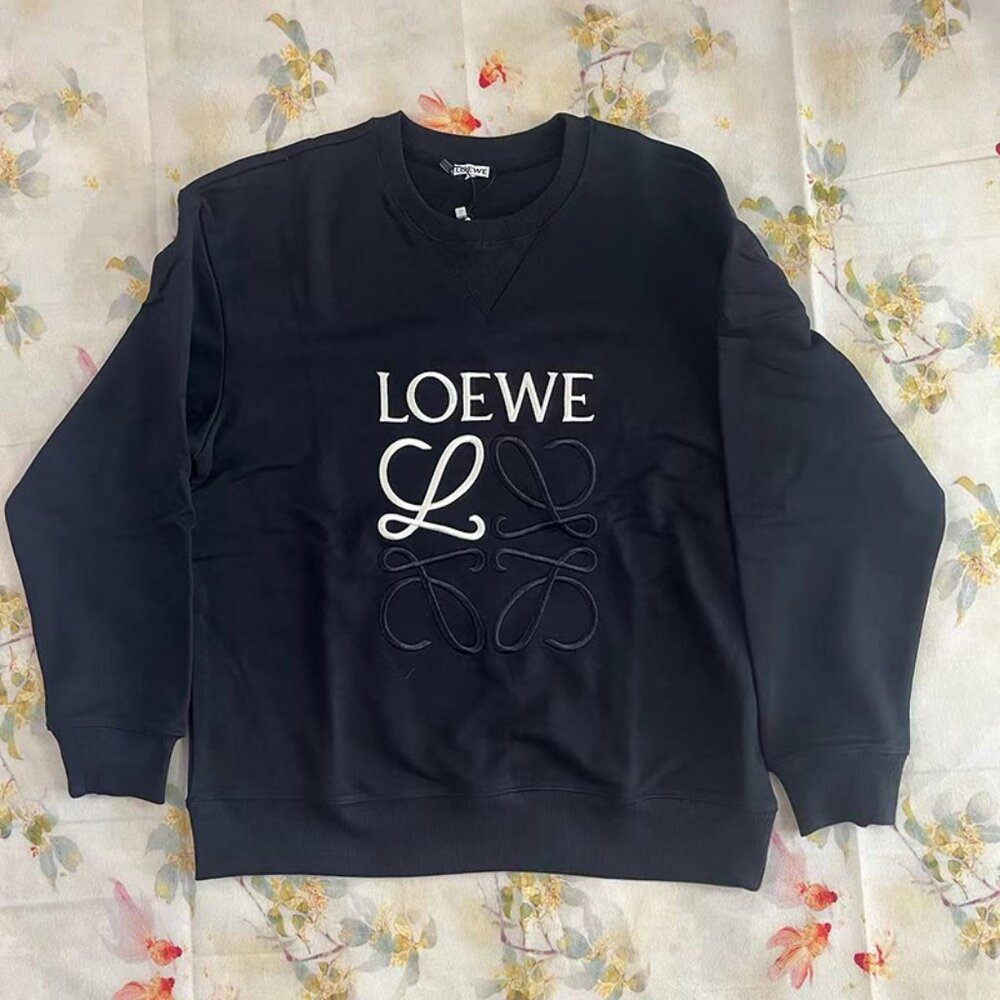 Loewe Anagram Logo Sweatshirt Black